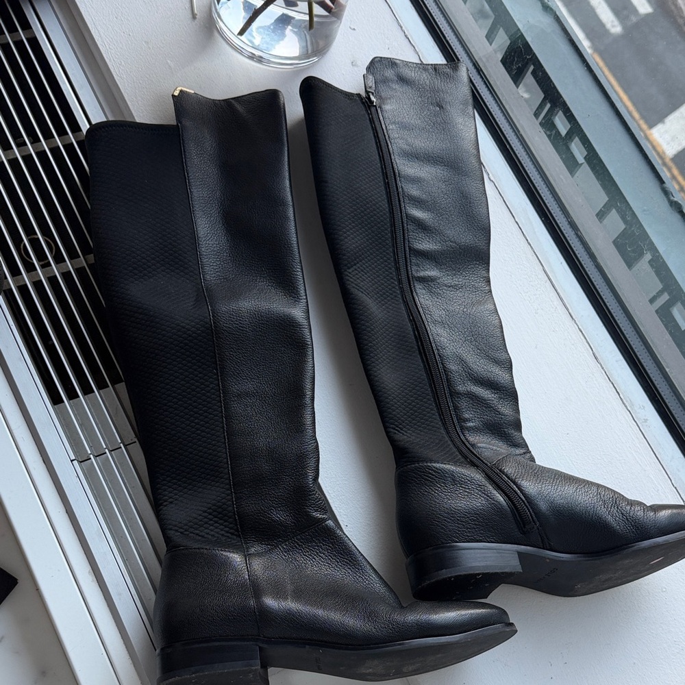 Cole Haan Black Over the Knee Boots